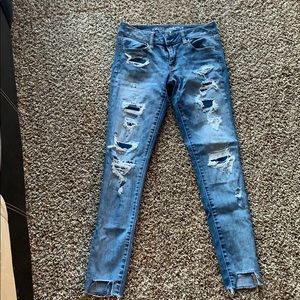 American eagle jeans super stretch
